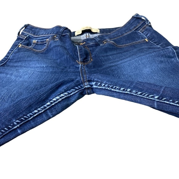 Hollister Jeans Women's 5R W28xL30 Blue Mid Rise Super Skinny Cotton Blend Denim - Picture 7 of 13